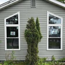 Okna Trapezoids & Double Hung Windows Installed in Springfield, PA