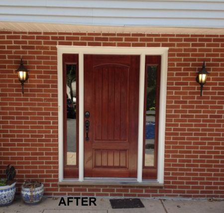 Beautiful replacement entry door in Springfield, PA